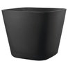Square flower pot - DEROMA - Origin - 30 L - Anthracite
