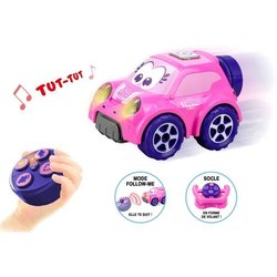 Remote Control Car - TOOKO - FOLLOW ME - Pink - With Steering Wheel - 