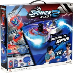Partyspiel - SILVERLIT - SPINNER MAD 2 - 2 Kreisel - 1 Arena - ab 5 Ja
