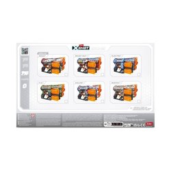 Dart Launcher - ZURU - X-SHOT Dread - Dual Rotating Barrel - 7 Designs