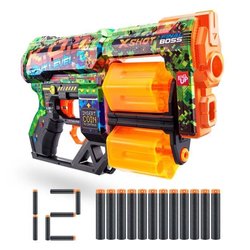 Dart Launcher - ZURU - X-SHOT Dread - Dual Rotating Barrel - 7 Designs