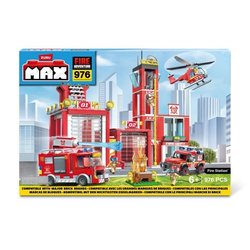 Set di costruzione - ZURU - Caserma dei pompieri grande (976 pezzi) - 
