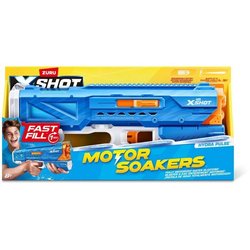 Pistola de agua motorizada - ZURU - X-SHOT Hydra Pulse - Llenado rápid