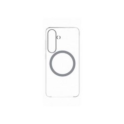 Funda magnética transparente diseñada para Samsung Galaxy S25