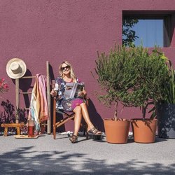 Vaso per fiori - DEROMA - Origin - 9,6 L - Terracotta