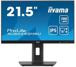 Ecran PC - IIYAMA - 21,5 - 100Hz - Dalle IPS - 1ms - Pied réglable en 