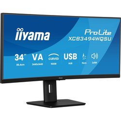 Gebogener PC-Monitor - IIYAMA - 34" - 120 Hz - VA-Panel - 0,4 ms - PRO