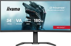 Gebogen gamingmonitor - IIYAMA - 34" - 180Hz - VA-paneel - 0,4 ms - Ho