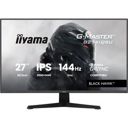 Pantalla para PC Gamer - IIYAMA - 27 - QHD - 144Hz - Panel IPS - 1ms -