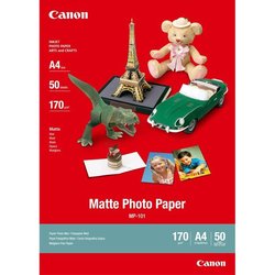 CANON Paquete de 1 papel fotográfico mate 170g / m2 - MP-101 - - A4 - 
