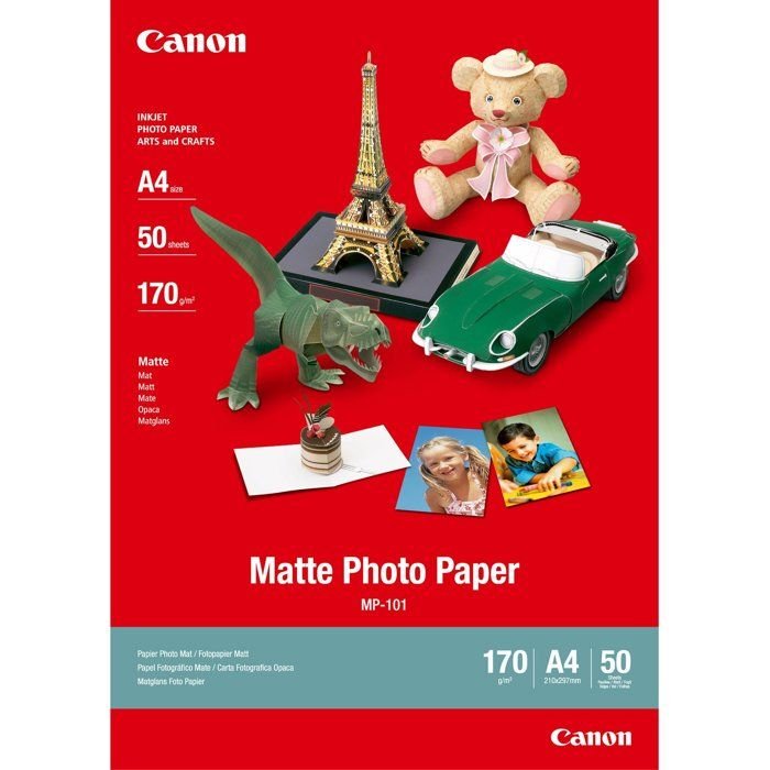 CANON Pack of 1 Matte Photo Paper 170g / m2 - MP-101 - - A4 - 50 sheet