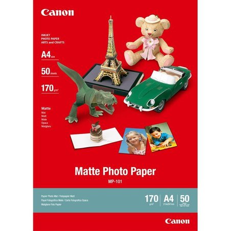 CANON Pack of 1 Matte Photo Paper 170g / m2 - MP-101 - - A4 - 50 sheet