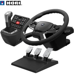 Lenkrad mit Getriebe und Pedalen  HORI  PC  Enthält Truck Simulator