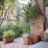 Quadratischer Blumentopf - DEROMA - Herkunft - 12 L - Terrakotta