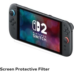 Displayschutz aus gehärtetem Glas  HORI  Nintendo Switch 2  blasenf