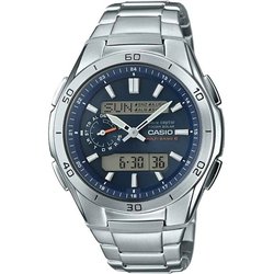 CASIO - Edelstahluhr - WAVECEPTOR - Grau