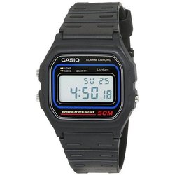 CASIO Women s W-59-1VQES Chronograph Watch