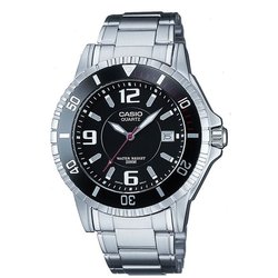 CASIO - Edelstahluhr - BASIC - Grau