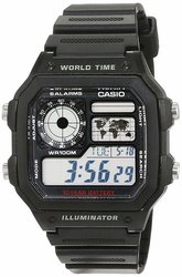 Uhr  CASIO  AE-1200WH-1AVEF  Chronograph  Alarm  wasserdicht 10 B