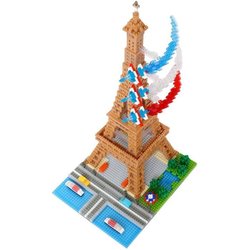 Nanoblock - Bandai - NB057 - Eiffel Tower - 500 pieces - DIY - Ages 8 