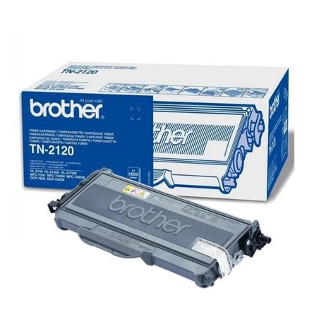 Brother TN-2120 Tóner láser negro (2.600 páginas)