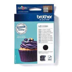 Brother LC123BK zwarte cartridge