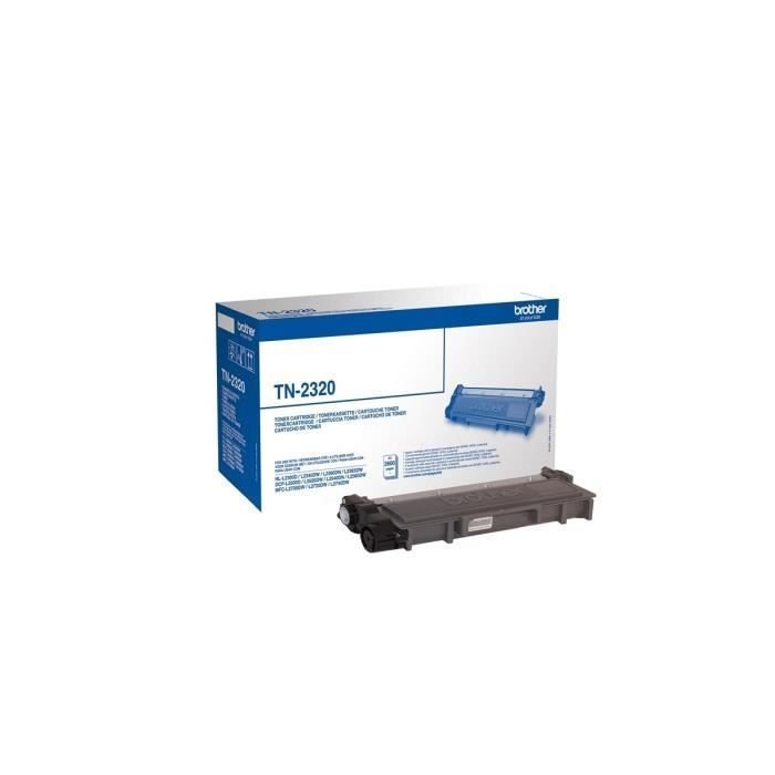 Kit de tóner láser Brother TN-2320 (26,000 páginas)