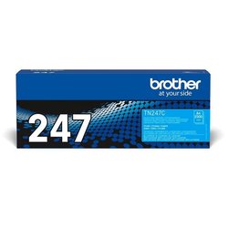 Cyaan toner met hoge capaciteit - BROTHER - TN247C - 2300 pagina s