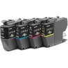 4 Inktpatronen LC421XLVAL - BROTHER - Zwart, Cyaan, Magenta en Geel 50