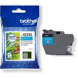 Cartridge LC422XLC - BROTHER - Cyan - 1500p - For Business Smart MFC-J