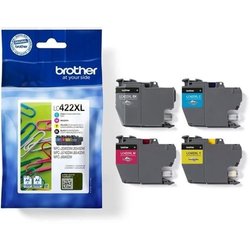 Pack de 4 cartuchos LC422XLVAL - BROTHER - Para Business Smart MFC-J53
