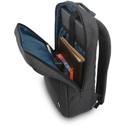 Lenovo Casual B210 Backpack - Waterproof - 15.6 - Charcoal Black - Adj