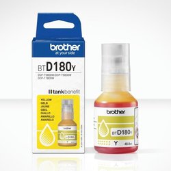 Inktfles - Brother - BTD180Y - Geel - 5000 pagina s - Unit - Standaard