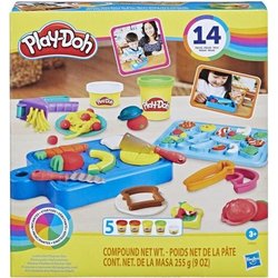 PLAY-DOH Little Chef s Kit, Modeling Dough, 14 Kitchen Accessories, Pr