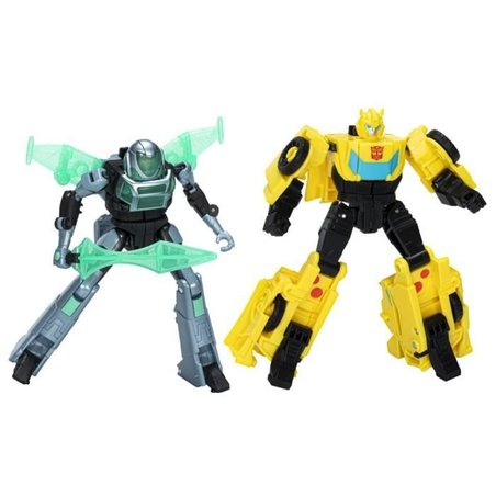Cyber-Combiner Bumblebee e Mo Malto Action Figures, Giocattoli interat