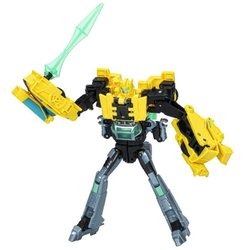 Cyber-Combiner Bumblebee e Mo Malto Action Figures, Giocattoli interat