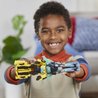 Cyber-Combiner Bumblebee e Mo Malto Action Figures, Giocattoli interat