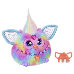 Furby Tie Dye, 15 accesorios, peluche interactivo para niñas y niños, 