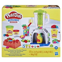Play-Doh, Smoothie Swirl, giocattolo da cucina finto con argilla da mo