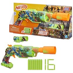 Nerf Zombie Driller, lancia-freccette, cilindro rotante, età 8+