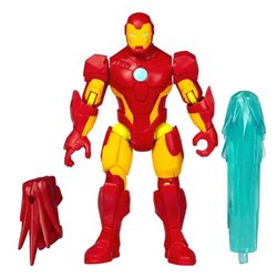 MixMashers Iron Man, statuetta personalizzabile da 12 cm da abbinare e