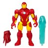 MixMashers Iron Man, statuetta personalizzabile da 12 cm da abbinare e
