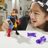 MixMashers Iron Man, statuetta personalizzabile da 12 cm da abbinare e