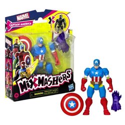 MixMashers Marvel Avengers Captain America Mix and Match Figur mit Zub