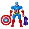 MixMashers Marvel Avengers Capitan America Mix and Match Figura con Ac