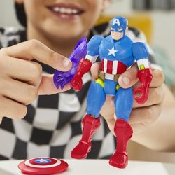 MixMashers Marvel Avengers Capitan America Mix and Match Figura con Ac