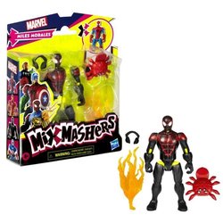 MixMashers Miles Morales, statuetta personalizzabile da abbinare e mes