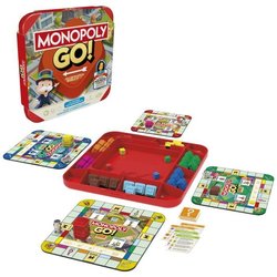 Monopoly Go, Brettspiel ab 8 Jahren, Familienbrettspiel