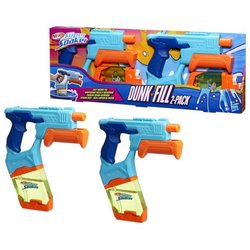 Nerf Dunk-Fill 2er-Pack Wasserblaster, einfach zu befüllende Tanks, Wa