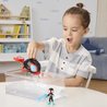 Spidey Miles Morales Dauphin filant Water-Webs, Figurine et véhicule, 